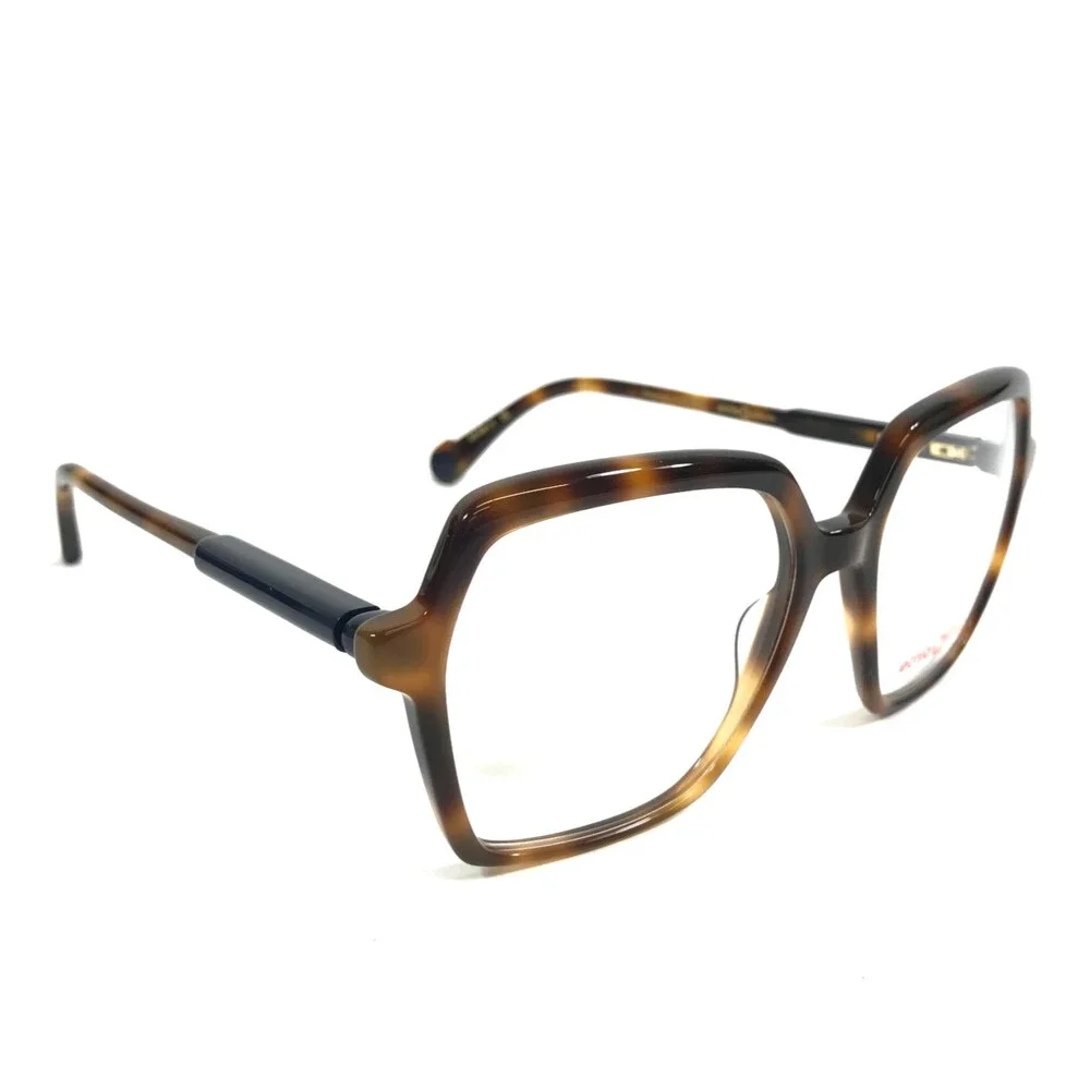 Etnia Barcelona Eyeglasses Frames KORE HVBL Havana Brown Dark Blue 54-17-138